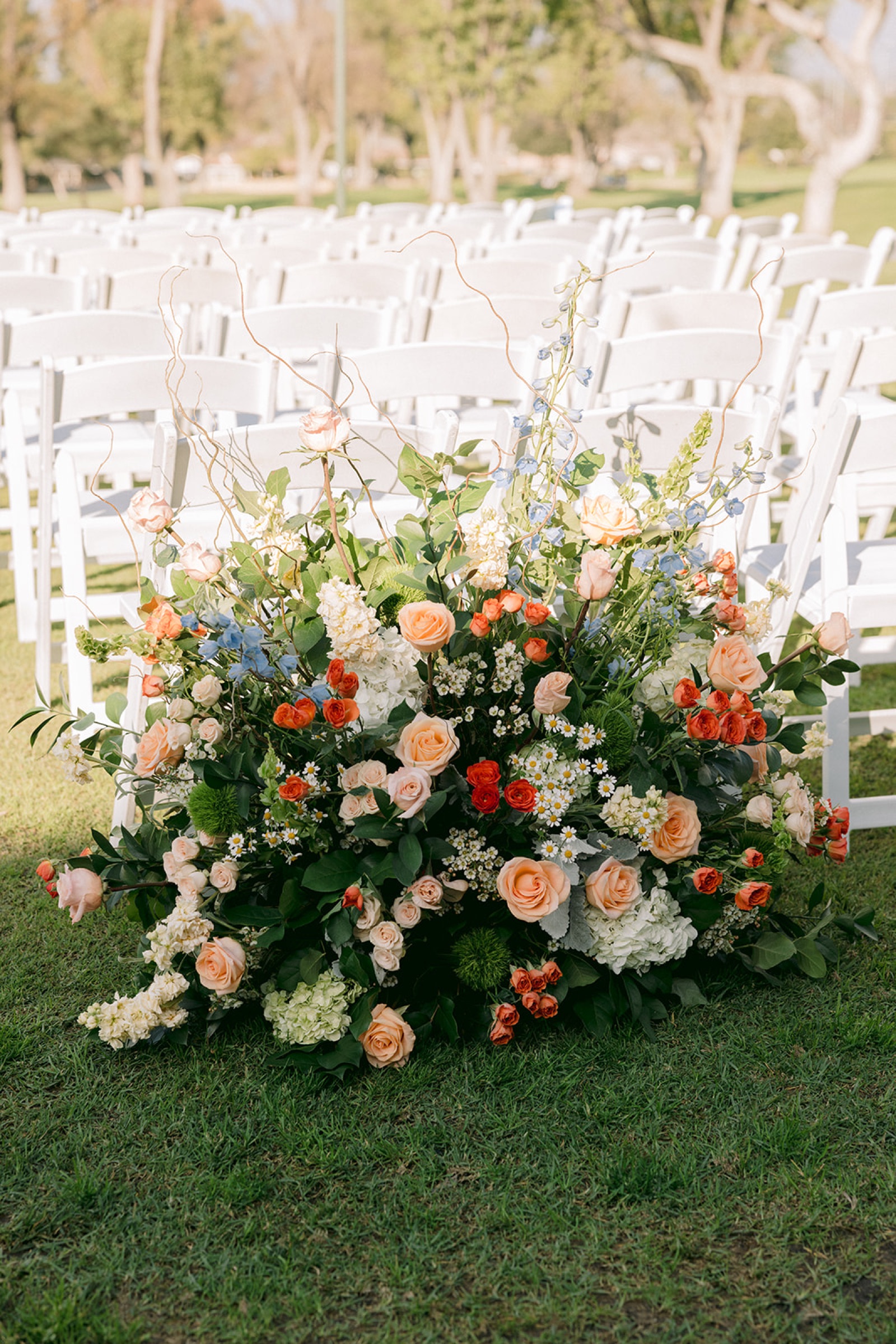 Sunset portrait at South Hills Country Club